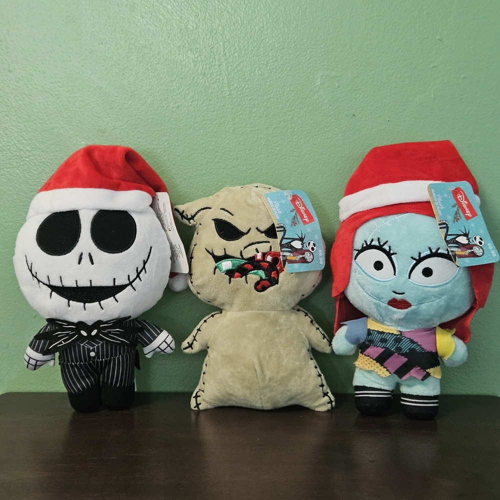Disney Nightmare Before Christmas Plush Toy Set‎